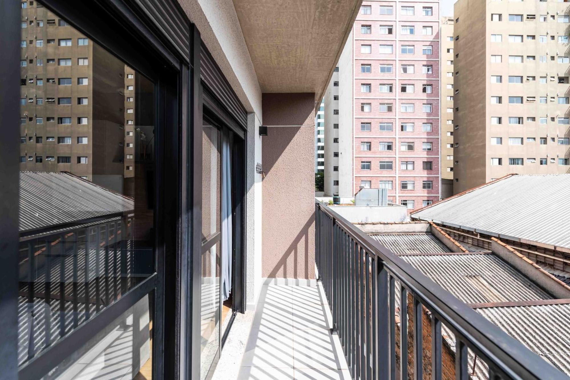 47 New Studio Next Paulista Av, Fast Wifi And Balcony Сан-Пауло Экстерьер фото